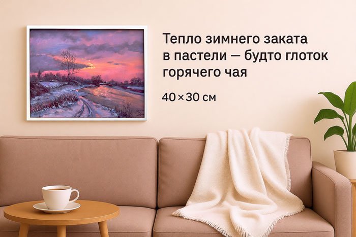 Зимний закат